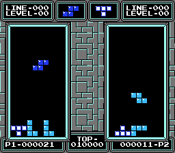 Tetris Zero (2-Player Hack)